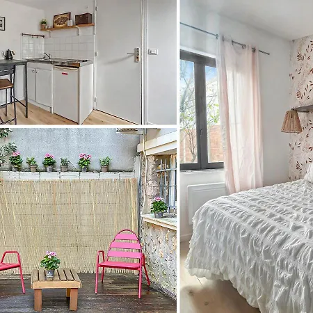 公寓 Cosy Terrasse A 凡尔赛